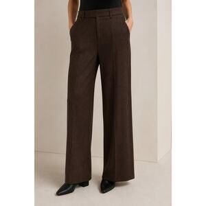 Wit & Wisdom Wide Leg Pants in Dark Brown